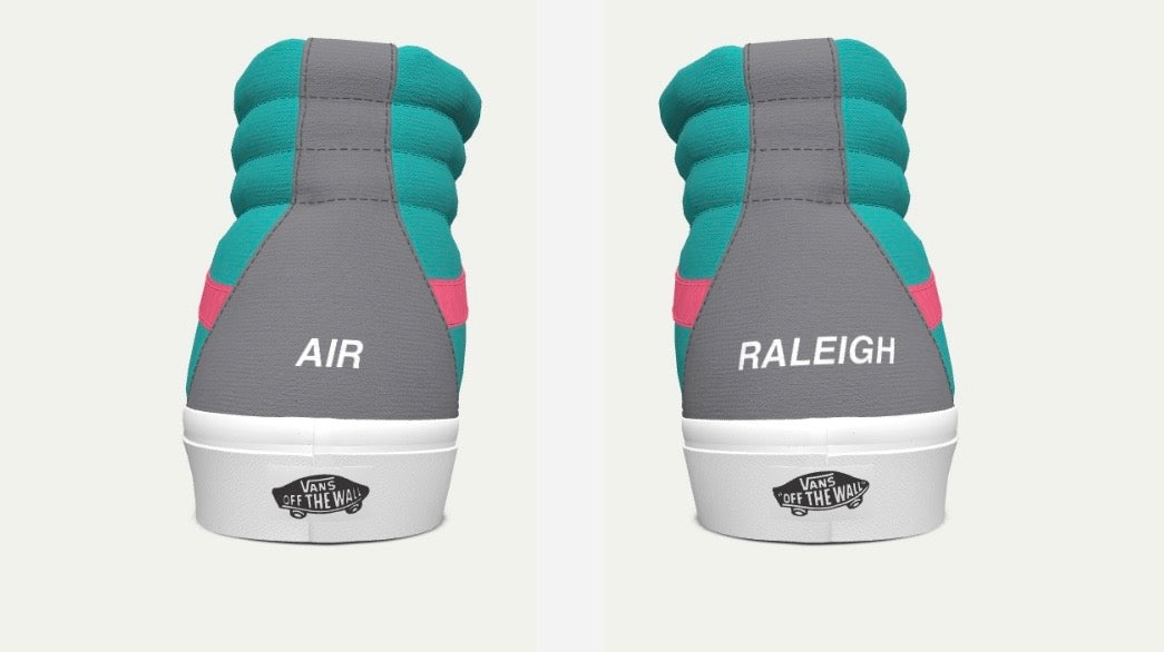 Air Raleigh Skydiving Shoes (VANS, CUSTOMS, SK8te High)